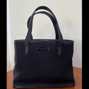 Vintage Coach Black Mini Tote Y2K